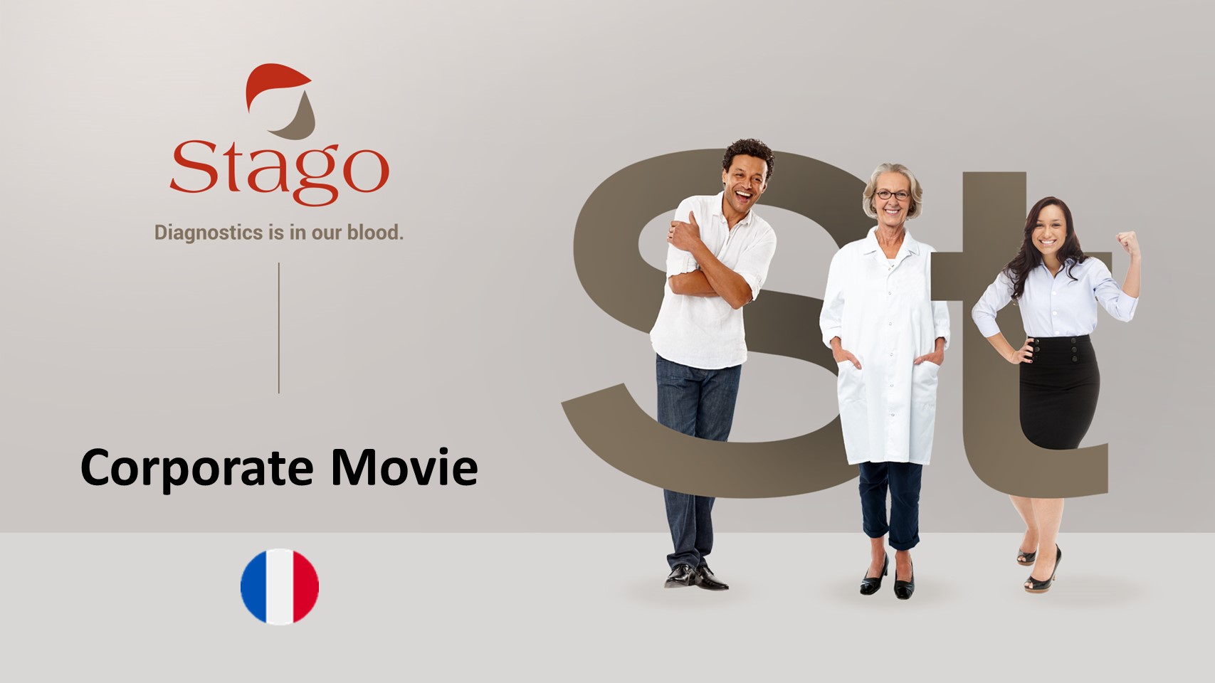 Image of Stago corporate movie