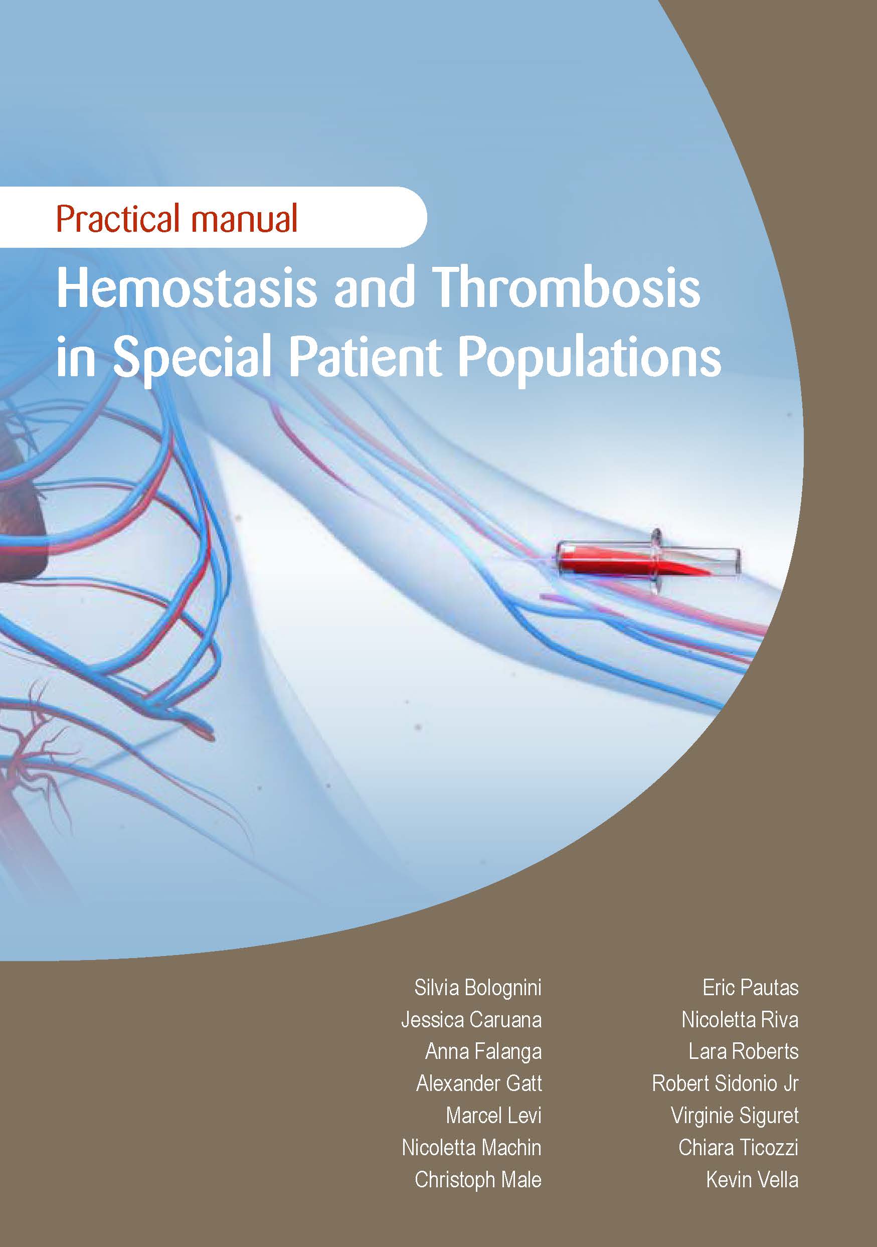 Cover of the Practical Manual on Hemostasis and Thrombosis in special patient populations