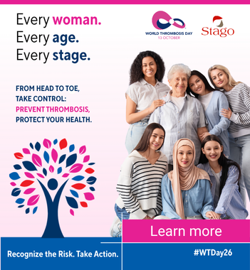 Image reprenting women of every age for the 2026 World Thrombosis Day campaign