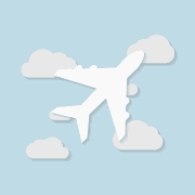 Pictogram for Thrombosis and air travel